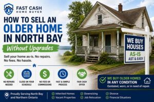 How to Sell an Older Home in North Bay Without Upgrades