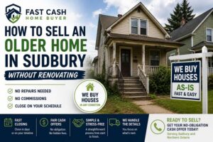 How to Sell an Older Home in Sudbury Without Renovating