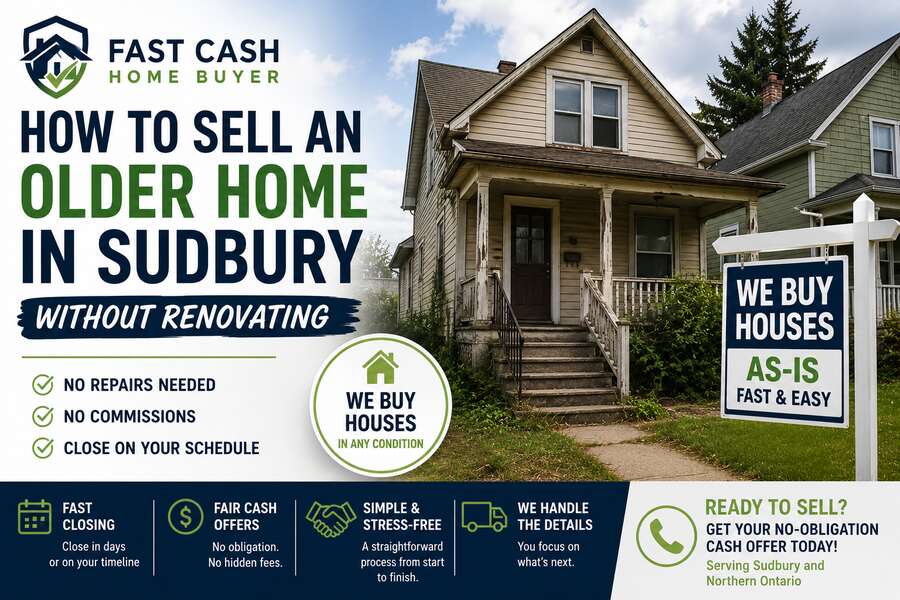 How to Sell an Older Home in Sudbury Without Renovating