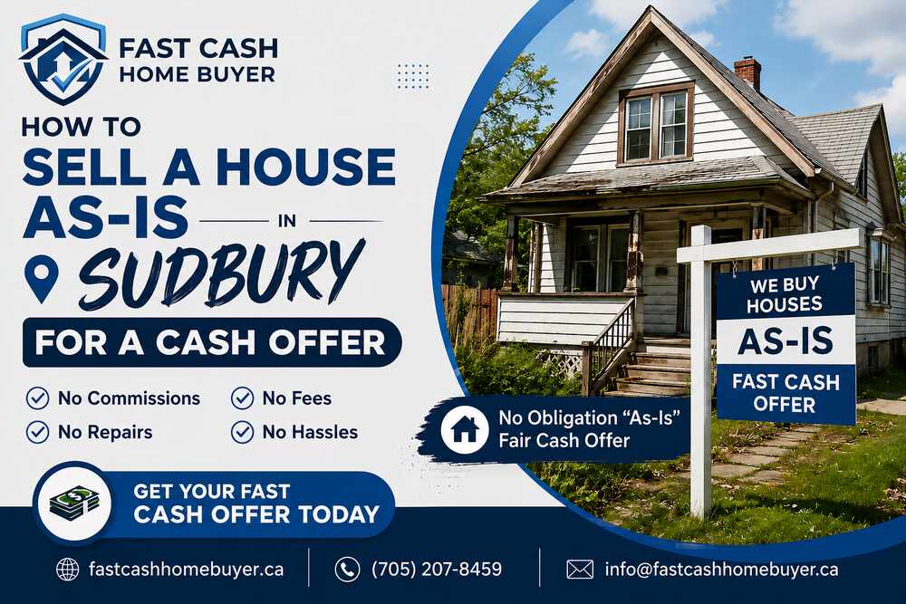 How to Sell a House As-Is in Sudbury for a Cash Offer